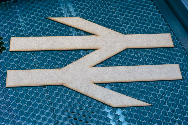 Laser cut BR Arrows - Various Sizes available