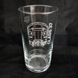 Engraved Pint Glass - Diesel Loco Classes