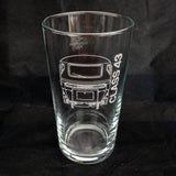Engraved Pint Glass - Diesel Loco Classes