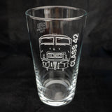 Engraved Pint Glass - Diesel Loco Classes