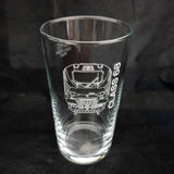 Engraved Pint Glass - Diesel Loco Classes