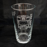 Engraved Pint Glass - Diesel Loco Classes