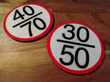 British Railways Differential Speed Board coaster