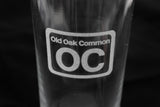 Engraved Railway Pint Glass - BR Shed Sticker / Depot code design. ANY depot available.