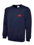 British Rail BR Double Arrows (RED) Sweat Shirt