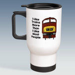 Travel Mug - I Like Trains more than Most People - Class 42