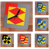 Railfreight Railway Sign - Small desk clock