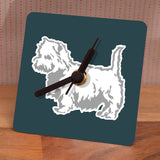 Scotrail Westie Rail Sign - Small desk clock