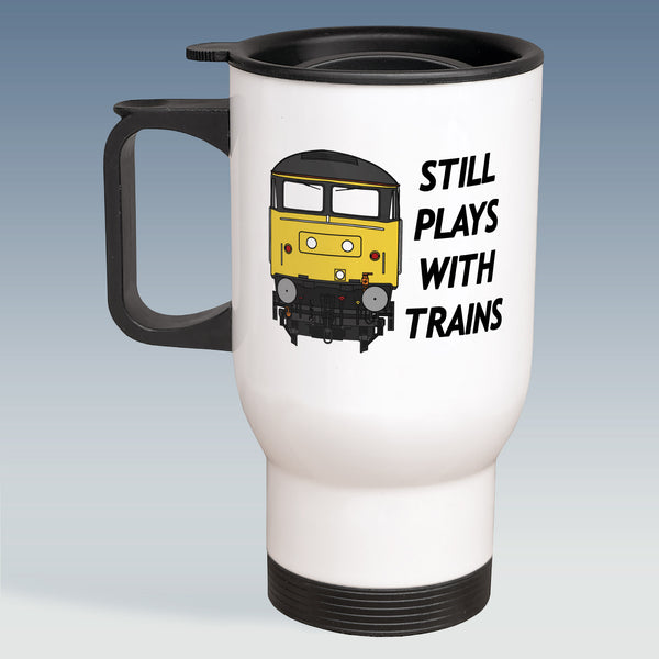 Travel Mug - Still Plays With Trains - Class 47