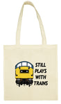 Cotton Shopping Tote Bag - Still Plays With Trains Class 40