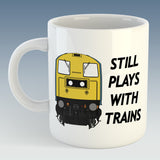 Still plays with trains Mug / Coaster - Class 20/26/37/40/42/45/47/50/52/55/HST