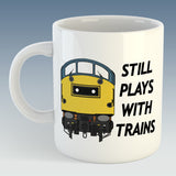 Still plays with trains Mug / Coaster - Class 20/26/37/40/42/45/47/50/52/55/HST