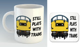 Still plays with trains Mug / Coaster - Class 20/26/37/40/42/45/47/50/52/55/HST