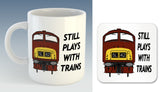 Still plays with trains Mug / Coaster - Class 20/26/37/40/42/45/47/50/52/55/HST