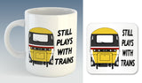 Still plays with trains Mug / Coaster - Class 20/26/37/40/42/45/47/50/52/55/HST