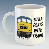 Still plays with trains Mug / Coaster - Class 20/26/37/40/42/45/47/50/52/55/HST