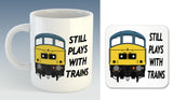 Still plays with trains Mug / Coaster - Class 20/26/37/40/42/45/47/50/52/55/HST