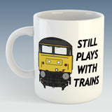 Still plays with trains Mug / Coaster - Class 20/26/37/40/42/45/47/50/52/55/HST