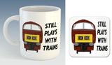 Still plays with trains Mug / Coaster - Class 20/26/37/40/42/45/47/50/52/55/HST