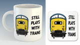 Still plays with trains Mug / Coaster - Class 20/26/37/40/42/45/47/50/52/55/HST