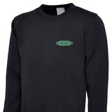 British Rail BR Totem Sweat Shirt - 6 Totem Colours Available - PERSONALISED