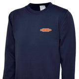 British Rail BR Totem Sweat Shirt - 6 Totem Colours Available - PERSONALISED