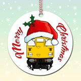 Diesel Loco Cab Front Christmas Decoration - Various Classes