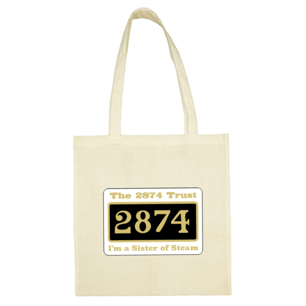 Cotton Shopping Tote Bag - 2874 Sisters of Steam - 2 Colours