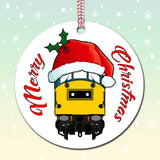 Diesel Loco Cab Front Christmas Decoration - Various Classes