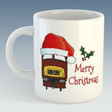 Merry Christmas Train Mug - Various Locomotive Classes