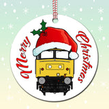 Diesel Loco Cab Front Christmas Decoration - Various Classes