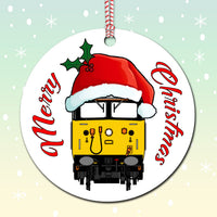 Diesel Loco Cab Front Christmas Decoration - Various Classes