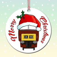 Diesel Loco Cab Front Christmas Decoration - Various Classes