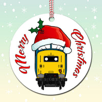 Diesel Loco Cab Front Christmas Decoration - Various Classes