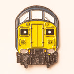NEW! Diesel Loco Cab front pin badge - Class 37/0 (Split Headcode)