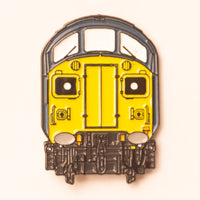 NEW! Diesel Loco Cab front pin badge - Class 37/0 (Split Headcode)