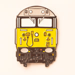 NEW! Diesel Loco Cab front pin badge - Class 50