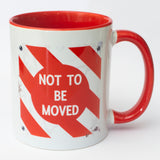 Not to be moved board - Rail Sign Mug/Coaster