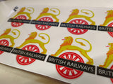 Full Colour UV transfers - BR Lion & Wheel