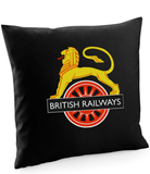 Canvas Cushion Cover - British Railways Lion & Wheel