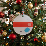 Semaphore Ground Signal Christmas Tree Decoration