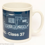 BR Blue line drawing mugs - Various Classes available