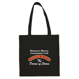Cotton Shopping Tote Bag - Dinmore Manor Logo - 2 Colours