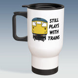 Travel Mug - Still Plays With Trains - Various Diesel Classes