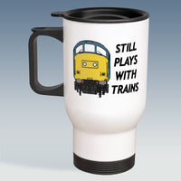 Travel Mug - Still Plays With Trains - Various Diesel Classes
