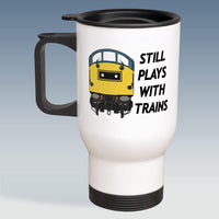 Travel Mug - Still Plays With Trains - Various Diesel Classes