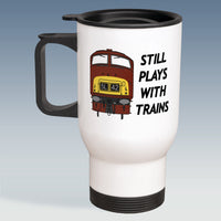 Travel Mug - Still Plays With Trains - Various Diesel Classes