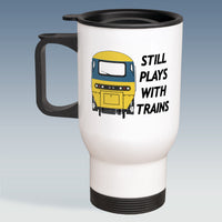 Travel Mug - Still Plays With Trains - Various Diesel Classes