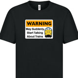 Warning - May suddenly start talking about trains T Shirt (Class 37)