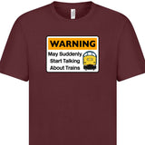 Warning - May suddenly start talking about trains T Shirt (Class 37)